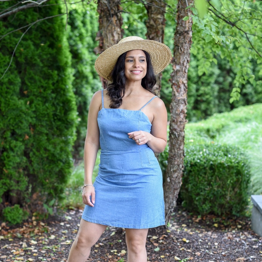 Denim dress